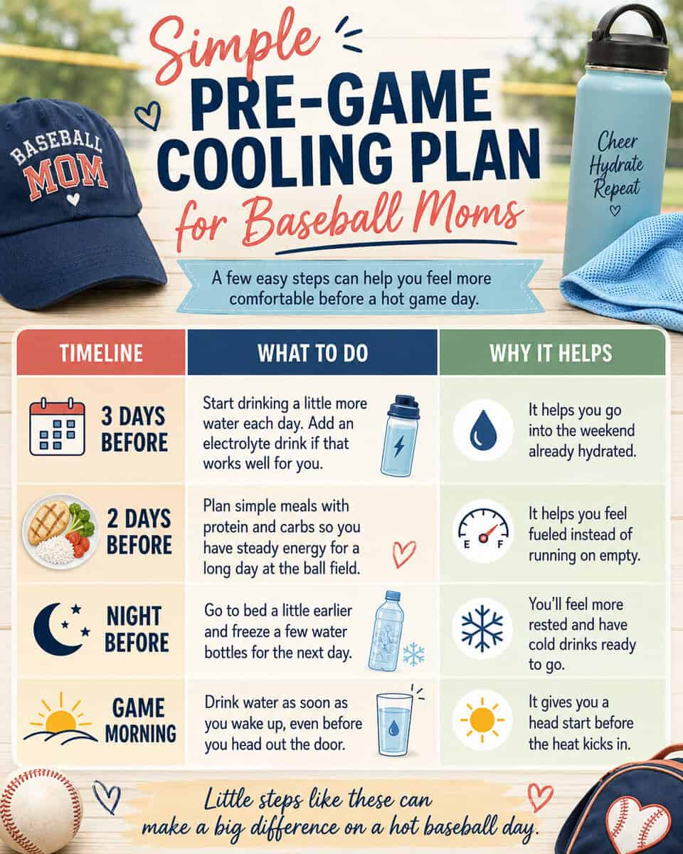 Summer Baseball | Fit Fun And Over 40 Pre Tournament hydration plan