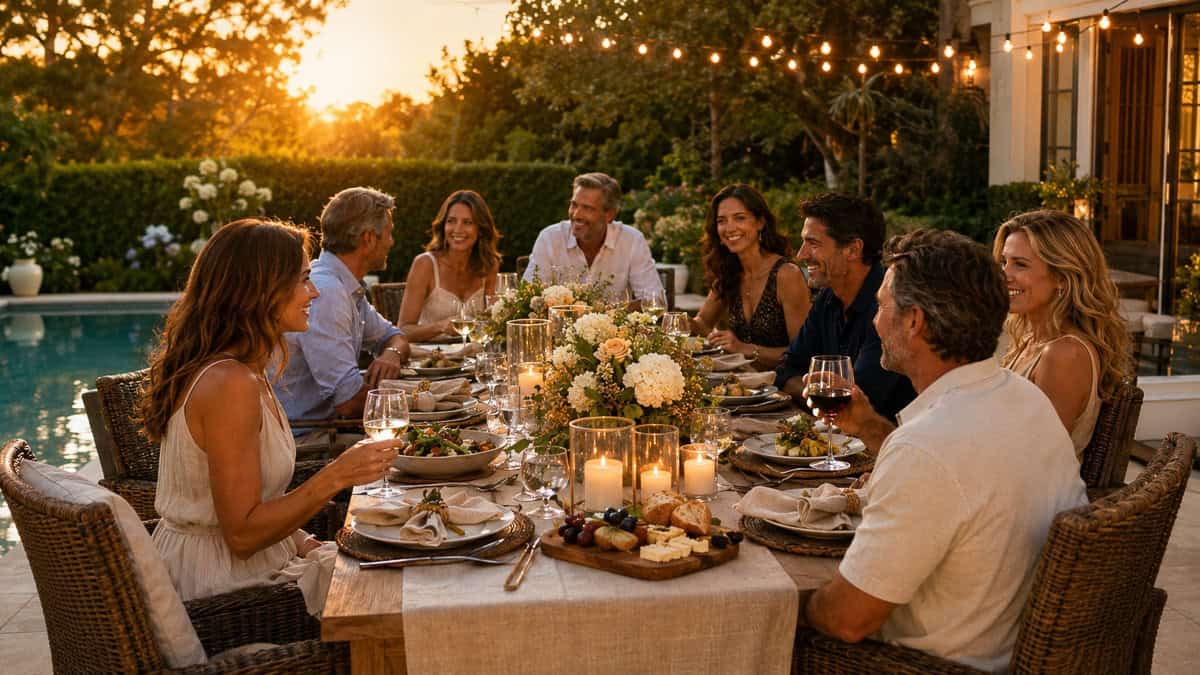 Summer Birthday Parties for Women-11 | Fit Fun And Over 40 Sunset Dinner Party