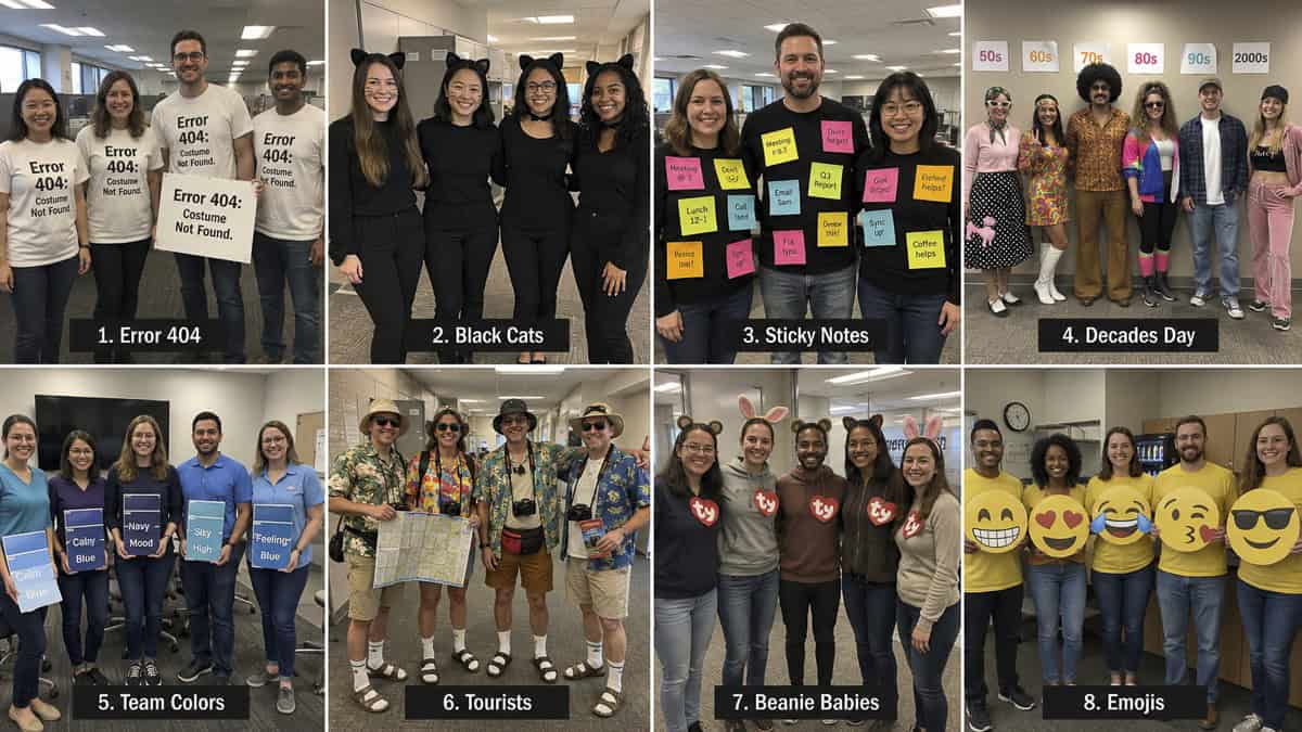 Office group costumes-4 Last minute office group ideas